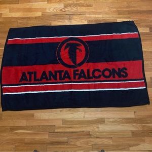 Vintage Atlanta Falcons stadium blanket